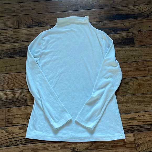 SHIEN size S white long sleeve mock neck - Picture 1 of 2